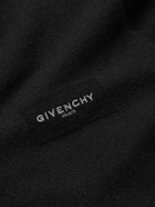 Givenchy - Logo-Print Wool and Cashmere-Blend Hoodie - Black