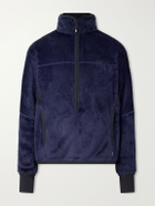 Moncler Grenoble - Panelled Polartec® Fleece Half-Zip Ski Mid-Layer - Blue