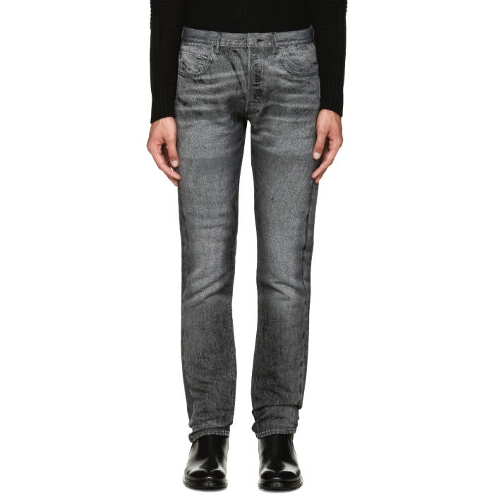 Photo: Calvin Klein Collection Grey Skinny Jeans