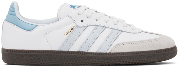 Photo: adidas Originals White Samba OG Sneakers