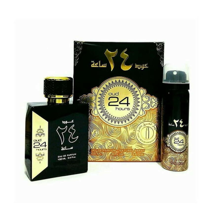 Photo: Ard Al Zaafaran Unisex Oud 24 Hours Gift Set Fragrances 6423080594773