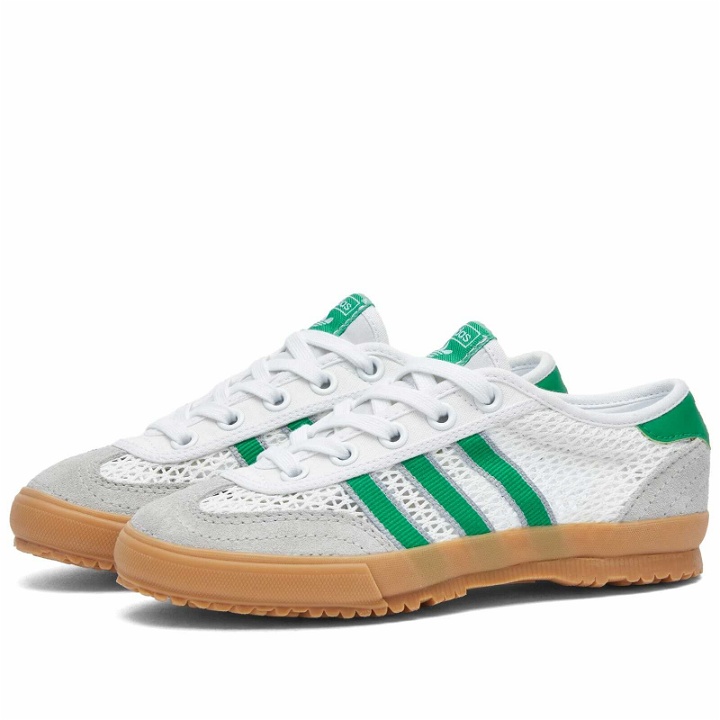 Photo: Adidas TISCHTENNIS Sneakers in White/Green/Grey