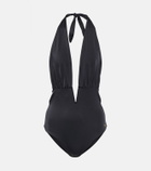 Tom Ford - Halter jersey swimsuit