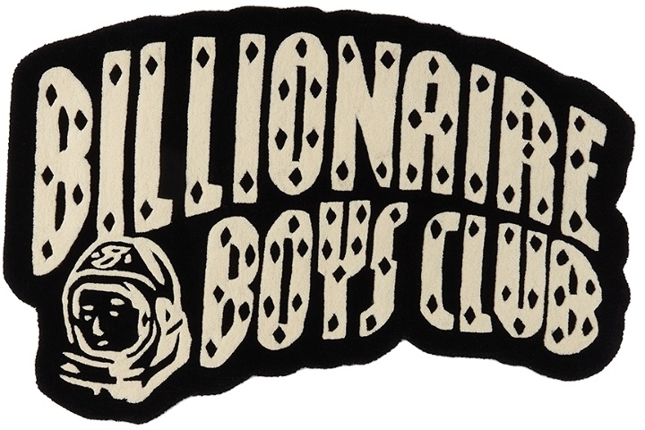 Photo: Billionaire Boys Club Black & White Arch Logo Rug