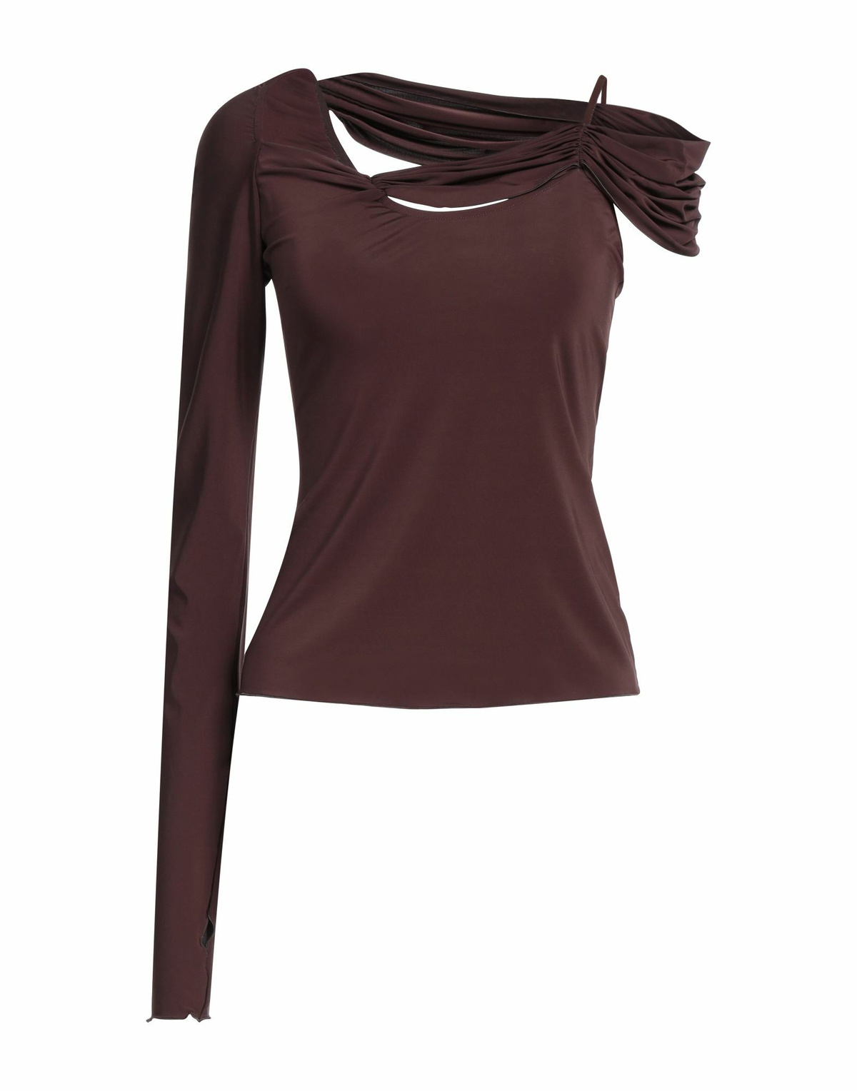 Nensi Dojaka Womens Top Chocolate in Brown