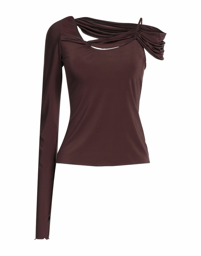 Photo: Nensi Dojaka Womens Top Chocolate in Brown