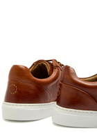 Oliver Sweeney Kendall Panelled Leather Sneakers Tan