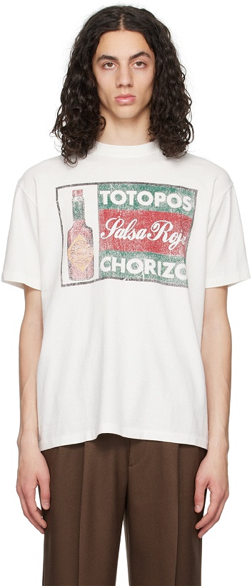 Photo: Kuro White 'Totopos' T-Shirt