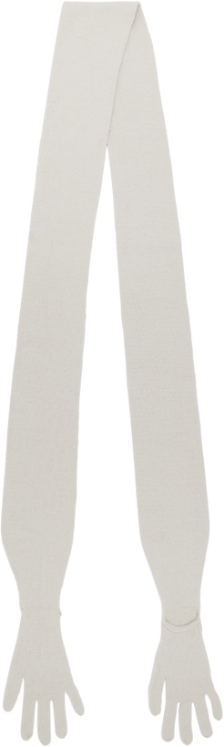 Photo: Paloma Wool Off-White Flauta Scarf