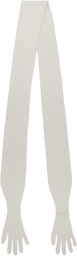 Paloma Wool Off-White Flauta Scarf