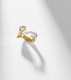 Yeprem Golden Strada 18kt gold ring with diamonds