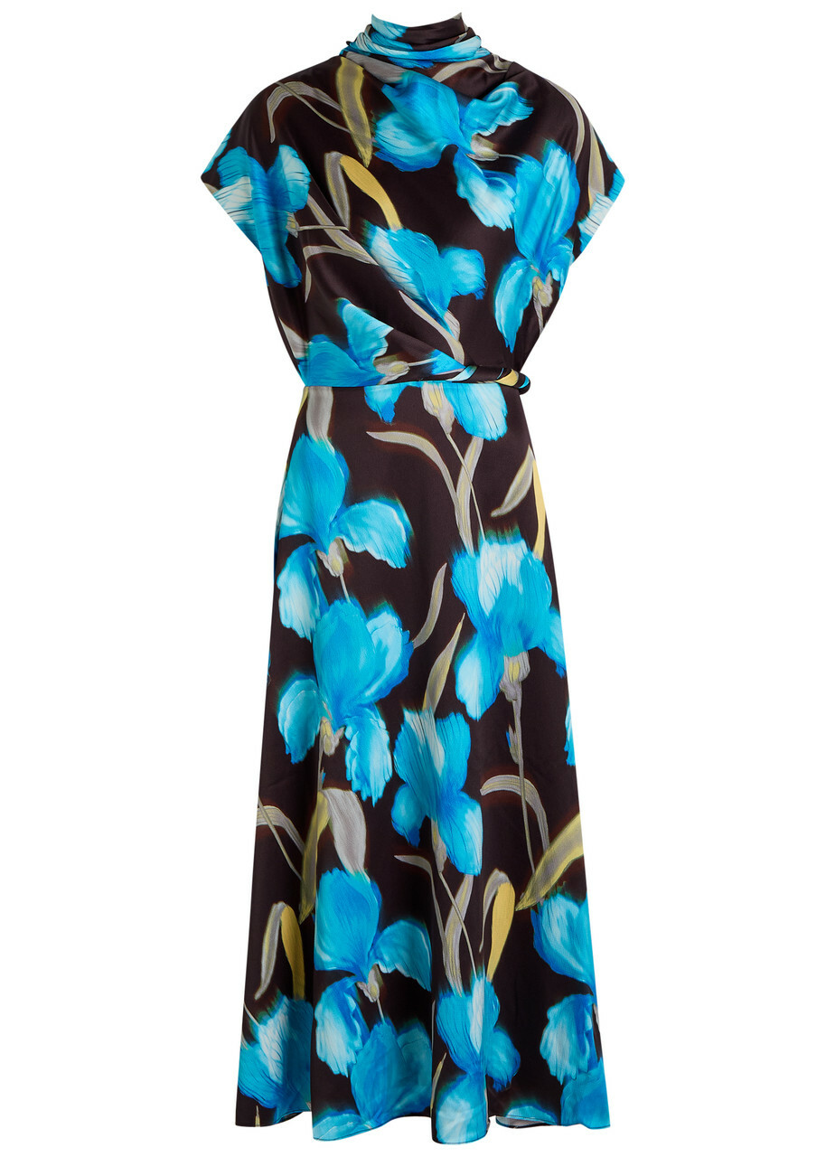 Rebecca Vallance Bridal Nuvola embroidered midi dress