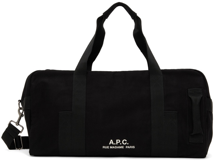 Photo: A.P.C. Black Récupération 2.0 Duffle Bag