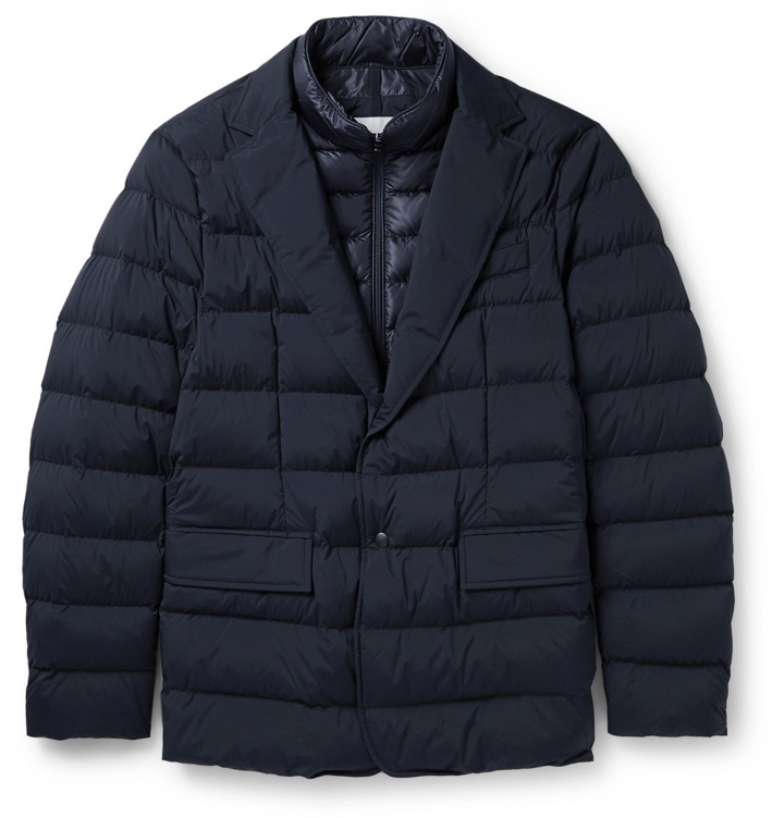 Photo: Moncler - Ferrander Quilted Shell Down Jacket - Blue