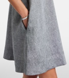 Asceno Sicily linen minidress