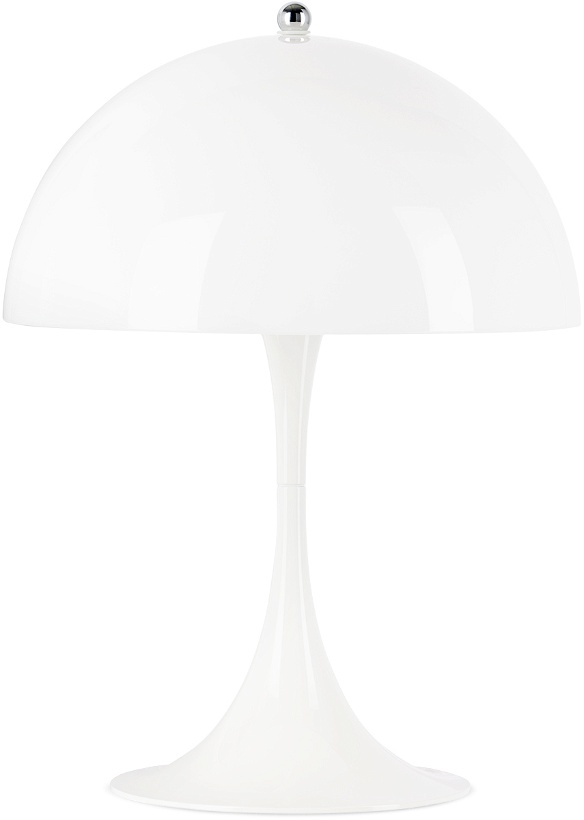 Photo: Louis Poulsen Inc White Panthella 250 Table Lamp