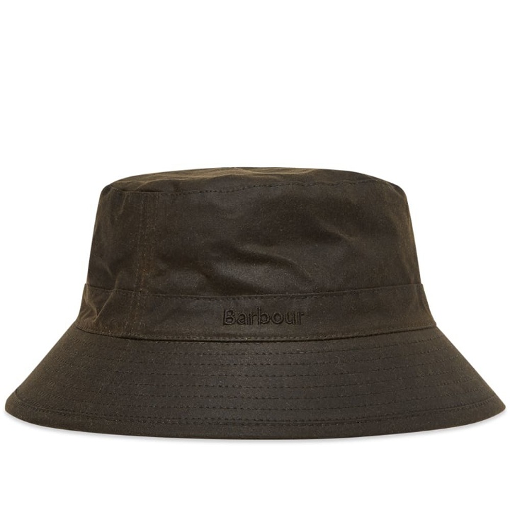 Photo: Barbour Wax Sports Hat Olive