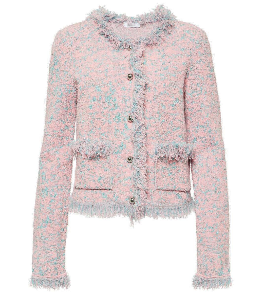 【新品未使用】Fringe tweed Jacket laubeblanc Fringe tweed Jacket – L'AUBE BLANC