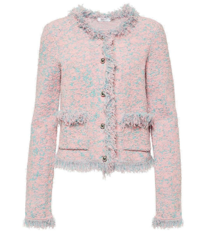 Photo: Rabanne Fringed lamé tweed jacket