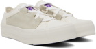 NEEDLES Off-White Asymmetric Ghillie Sneakers