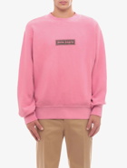 Palm Angels Sweatshirt Pink   Mens