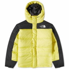 The North Face Men's Himlayan Down Parka Jacket in Yellowtail