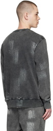 Études SSENSE Exclusive Black Organic Cotton Sweatshirt