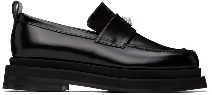 Photo: Simone Rocha Black Heart Toe Platform Loafers