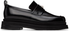 Simone Rocha Black Heart Toe Platform Loafers