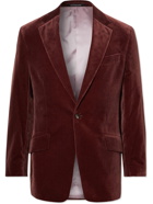 Richard James - Hyde Slim-Fit Cotton-Velvet Blazer - Pink