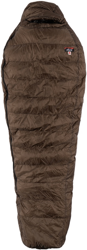 Photo: NANGA Brown AURORA light 600 DX Sleeping Bag