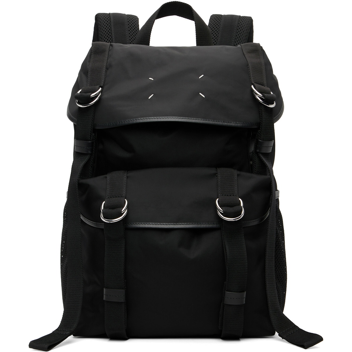 Maison Margiela Black High Tech Medium Backpack