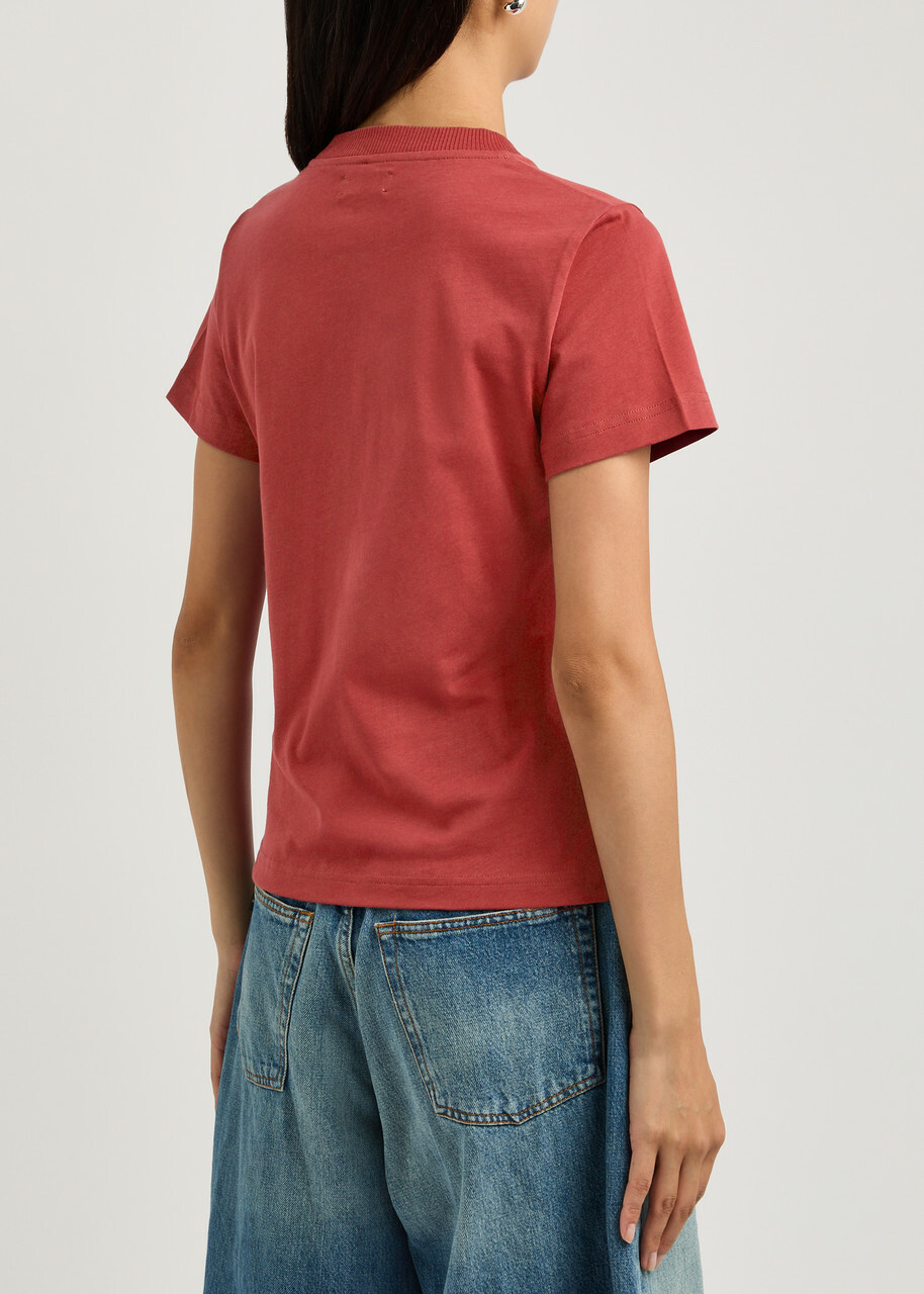 Haikure Coco Cotton T-shirt Burgundy