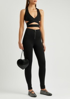 Alaïa Stretch-jersey Leggings Black