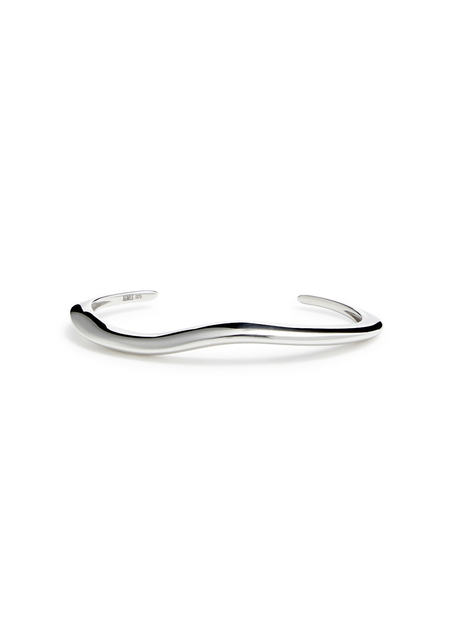 Agmes Small Astrid Sterling Silver Bracelet - One Size