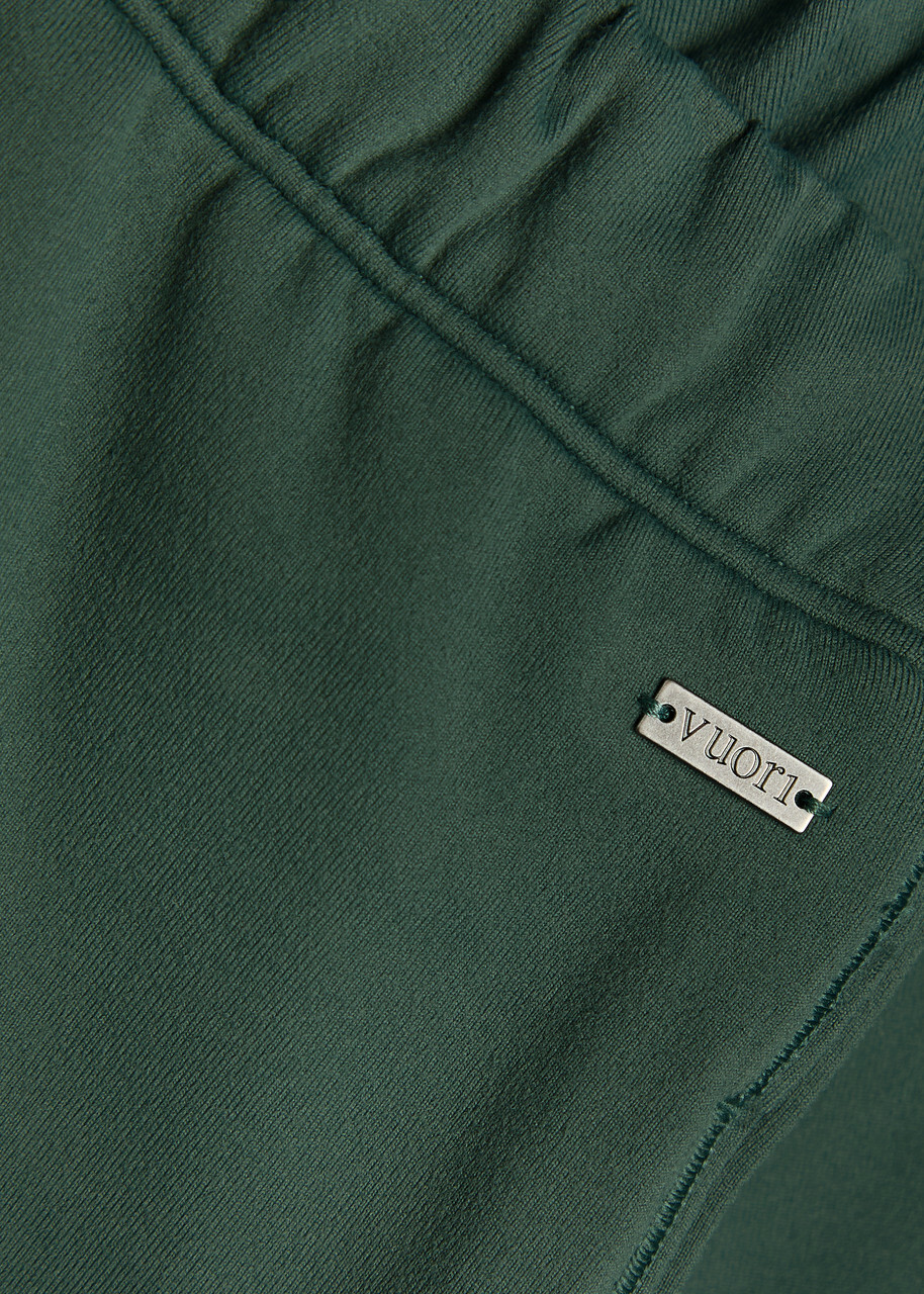 Vuori Halo Modern Stretch-jersey Sweatpants Green