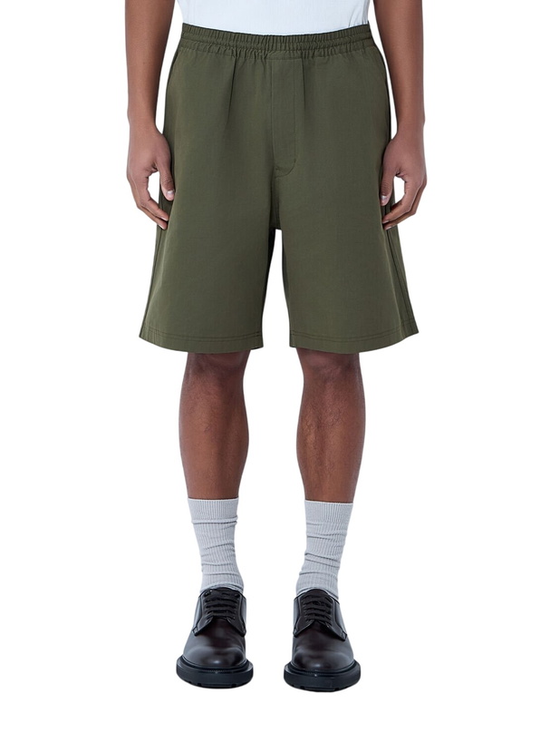Photo: Prada Elastic Waist Cotton Shorts