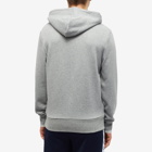 Fred Perry Authentic Men's Small Logo Popover Hoody in Steel Marl