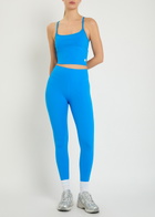 Vuori Allthefeels 2.0 Stretch-jersey Workout Tank top Bright Blue