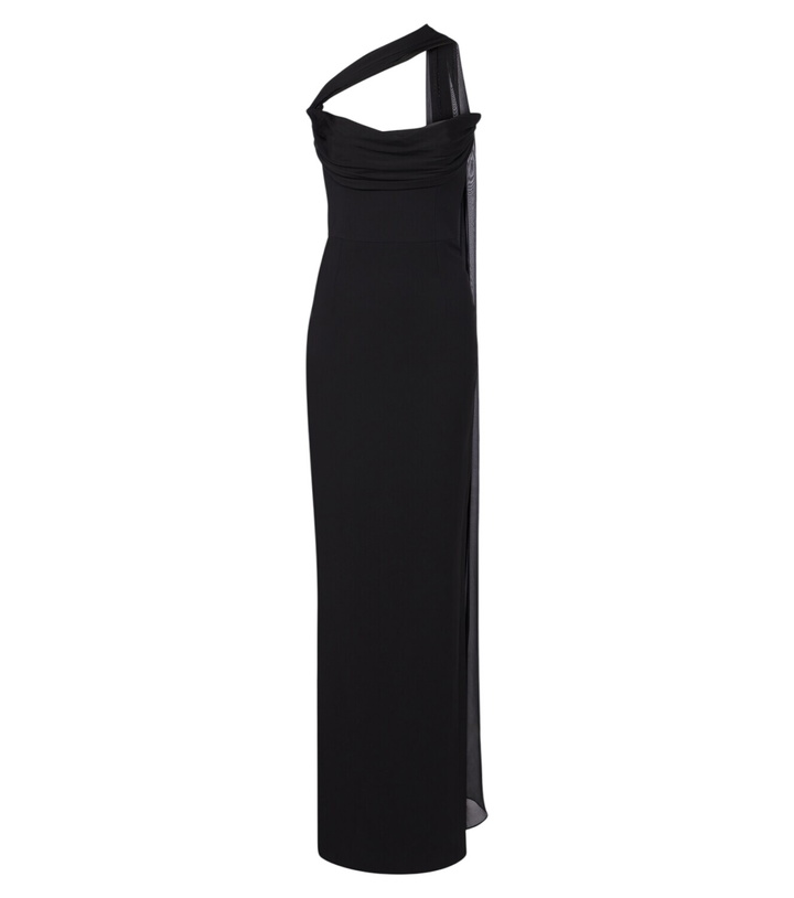 Photo: The New Arrivals Ilkyaz Ozel Juliette scarf-detail bustier gown