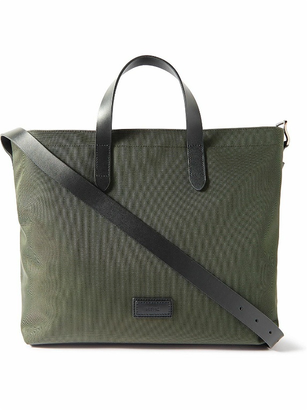 Photo: Mismo - M/S Unite Leather-Trimmed Nylon Tote Bag