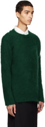 Comme des Garçons Homme Plus Green Crewneck Sweater