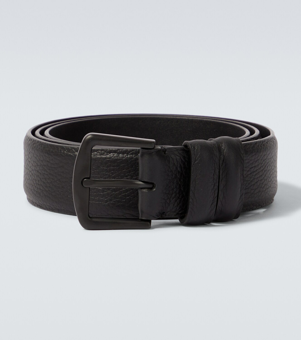 Loro Piana Alsavel leather belt
