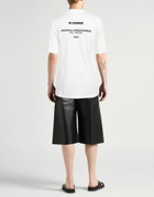 Jil Sander Mens T-shirt in White