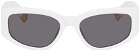 JACQUEMUS White 'Les Lunettes Gala' Sunglasses