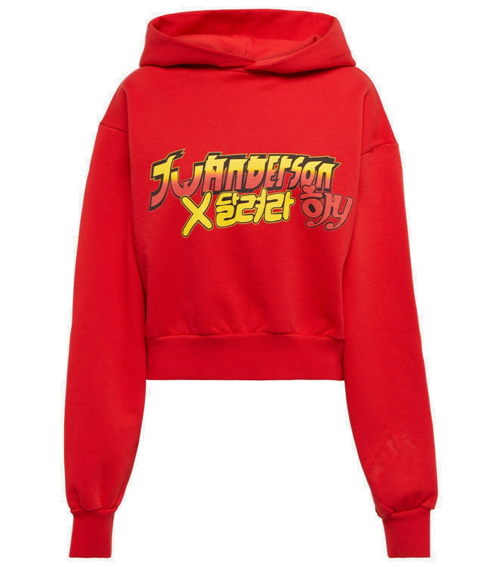 Photo: JW Anderson - x Run Hany printed cotton hoodie