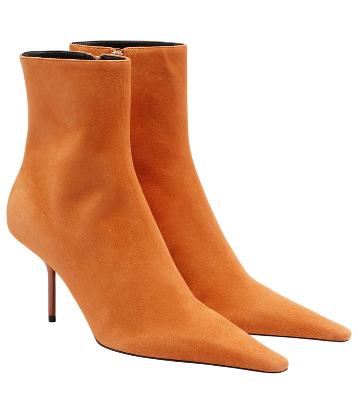 Photo: Victoria Beckham Sloan suede ankle boots