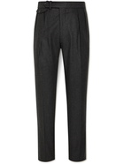 Ralph Lauren Purple label - Tapered Pleated Wool-Flannel Trousers - Unknown