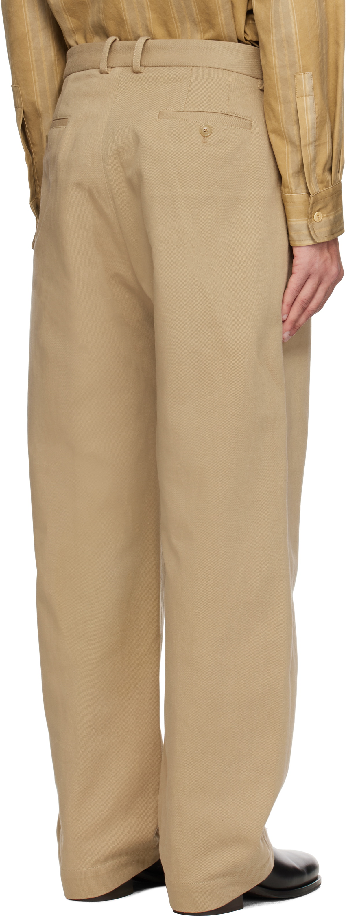colbo Tan Chinos Trousers