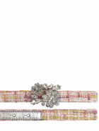 ROGER VIVIER - 1.5cm Rv Bouquet Crystal Belt